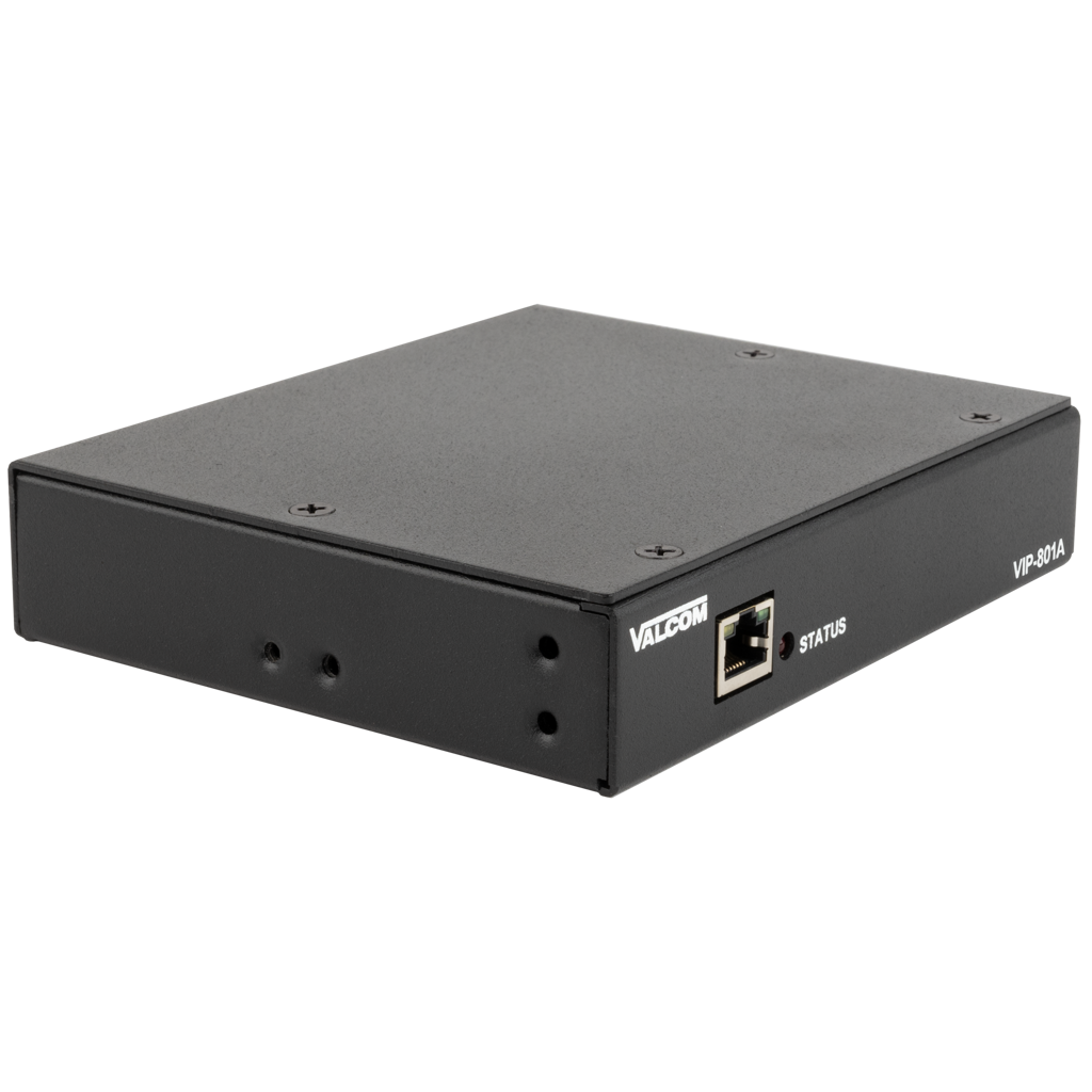 VIP-801A IP Gateway Audio Port, Network — Single Port
