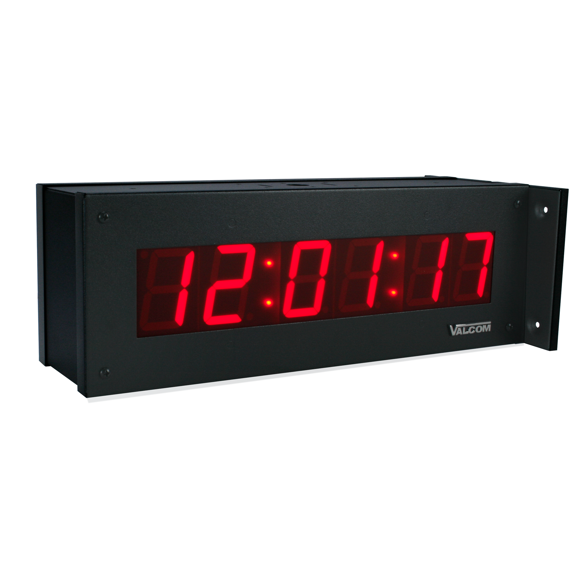 VIP-D625ADS IP PoE Digital Clock, 2.5-Inch, 6-Digits, Double-Sided, Black