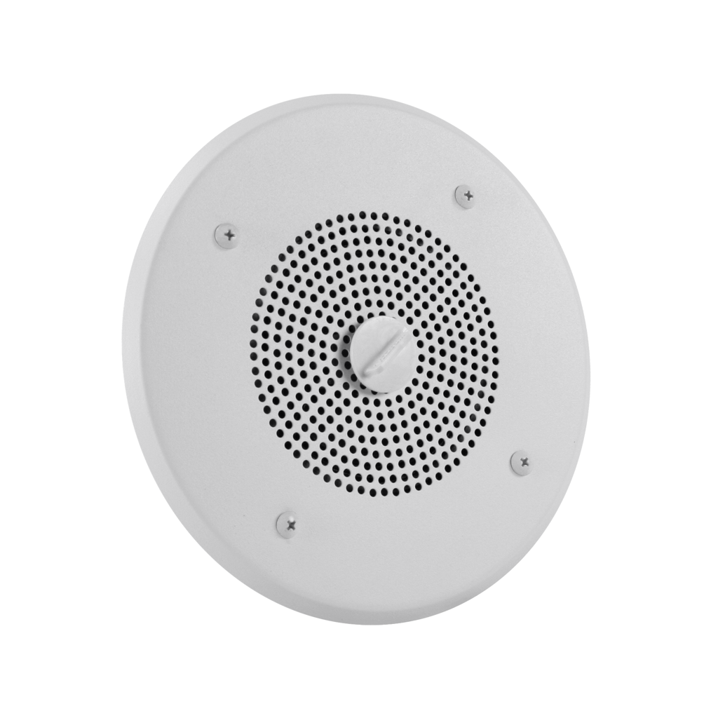 V-1010C Round Ceiling Speaker, 4-Inch, One-Way, White