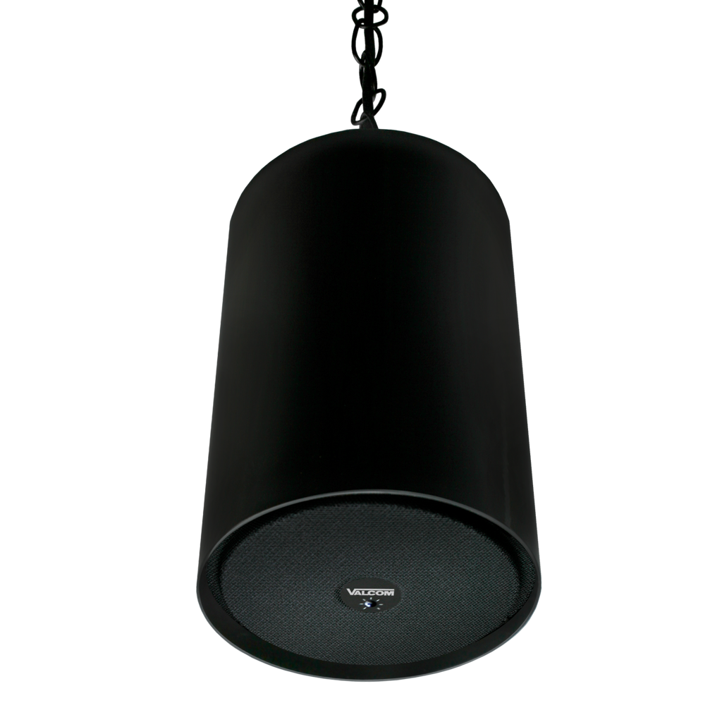 V-1015B-BK Track-Style Speaker, 5-Watt, One-Way, Black