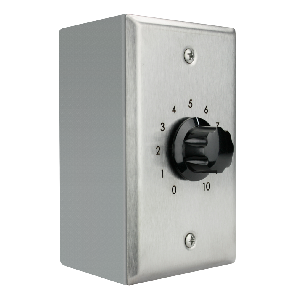 V-1094A Page Port PreAmp/Expander, Wall Mount, with Bell Box, Stainless Steel 