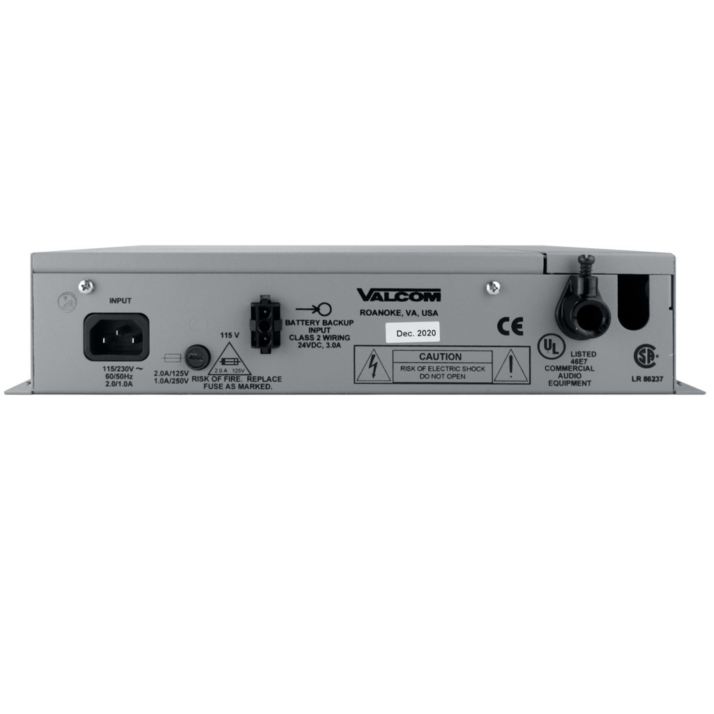 V-2003A 3 Zone, One-Way, Page Control with Power