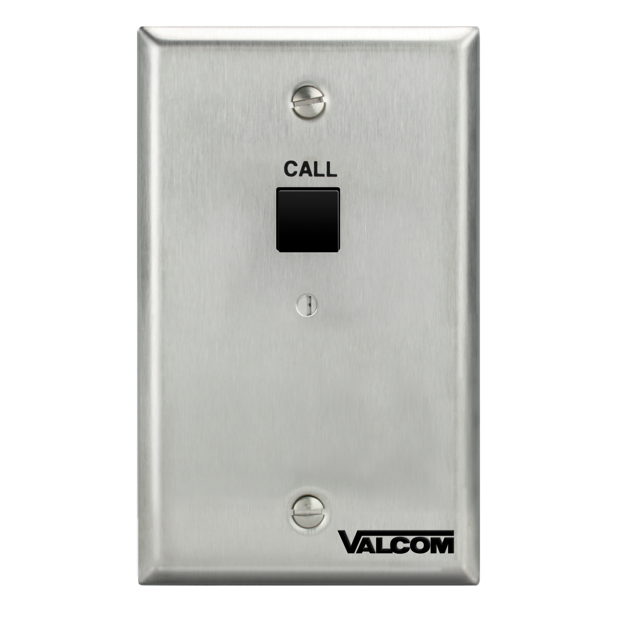 V-2971 Call Button, with Volume Control, Stainless Steel