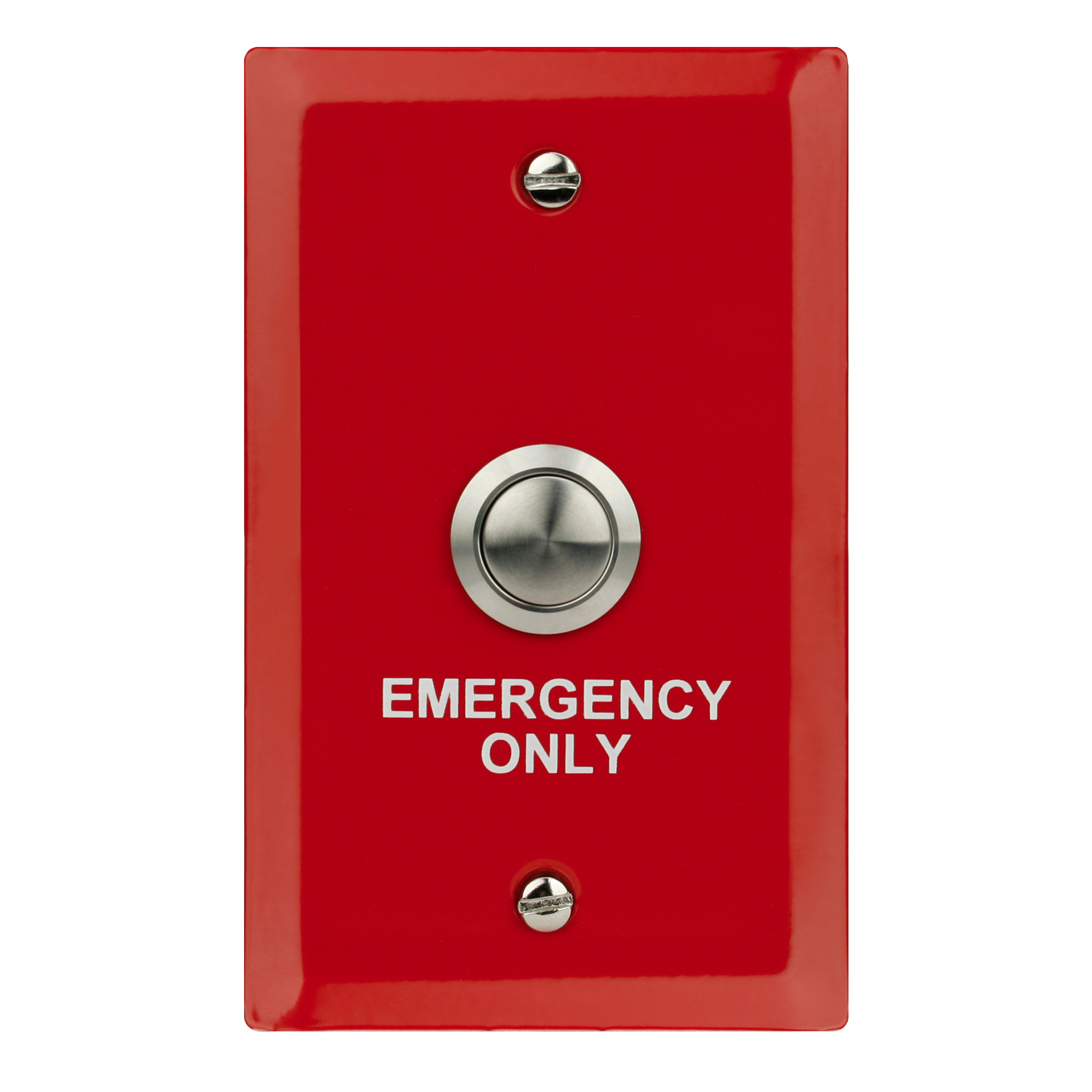 V-2976 Emergency Call Button, Vandal-Resistant, Red