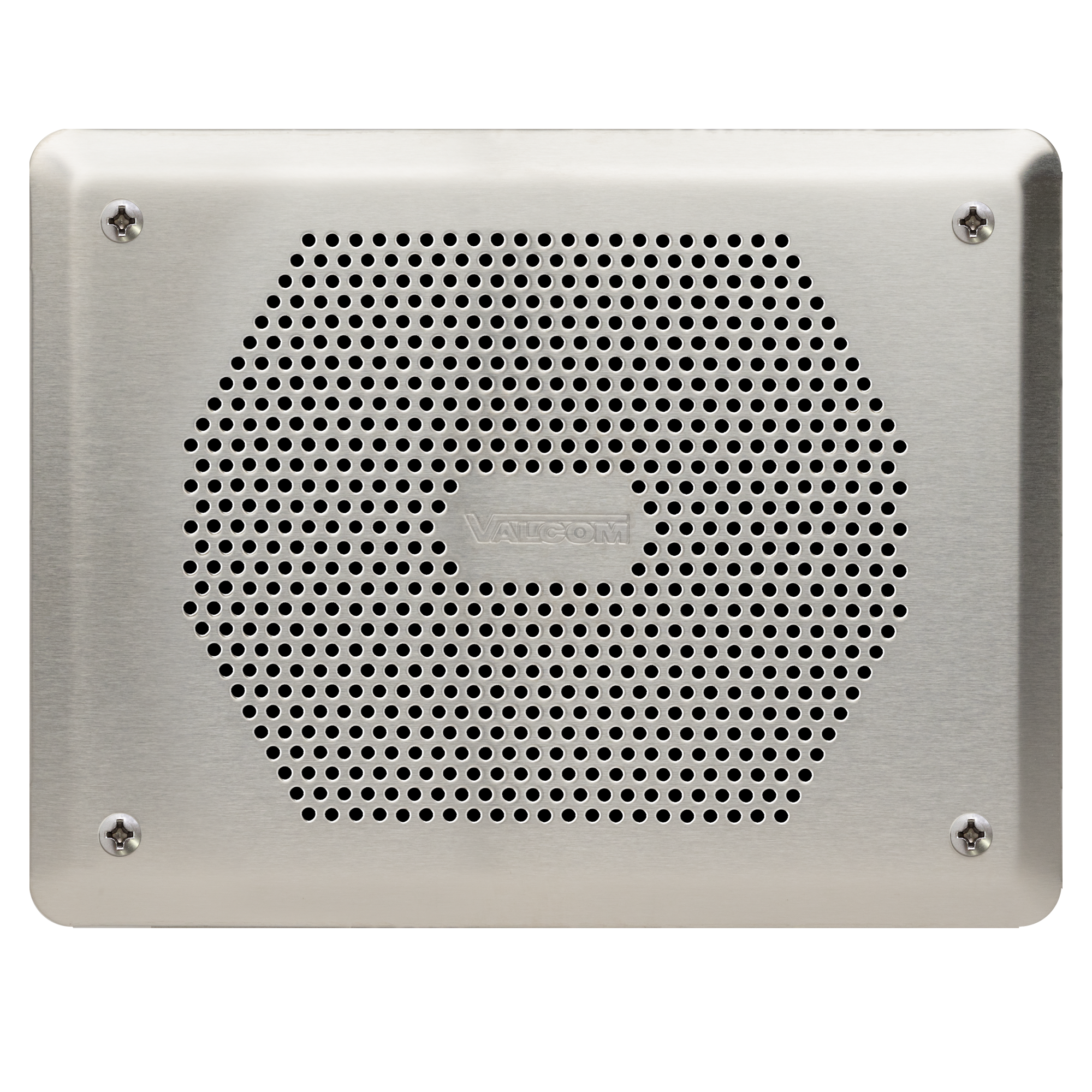 V-9806 Recessed Mount Vandal-Resistant Stainless Steel Faceplate (for FlexHorn™ Not Included)