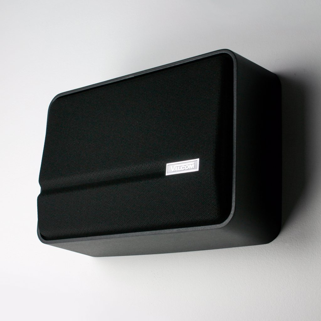V-1042-BK SlimLine™ Wall Speaker, One-Way, Black