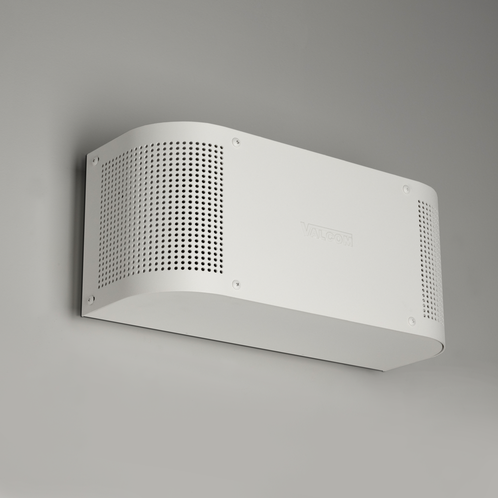 V-9815A IP Stealth Speaker, Corridor, Indoor, One-Way/Talkback Programmable, White