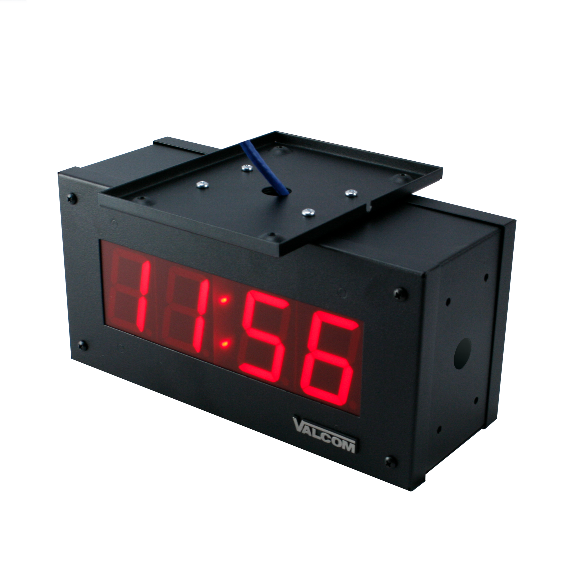 VIP-D425ADS  IP PoE Digital Clock, 2.5-Inch, 4-Digits, Double-Sided, Black