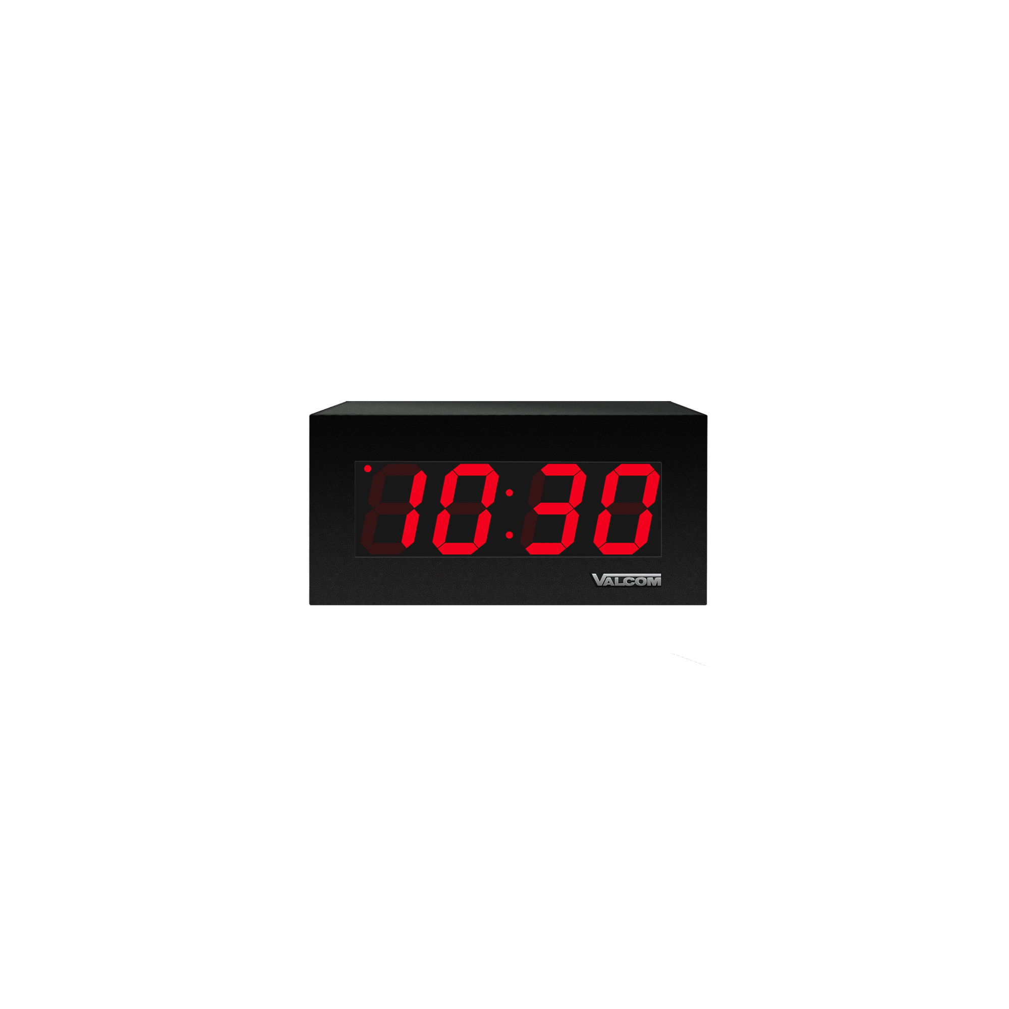 VIP-D425A IP PoE Digital Clock, 2.5-Inch, 4-Digits, Black