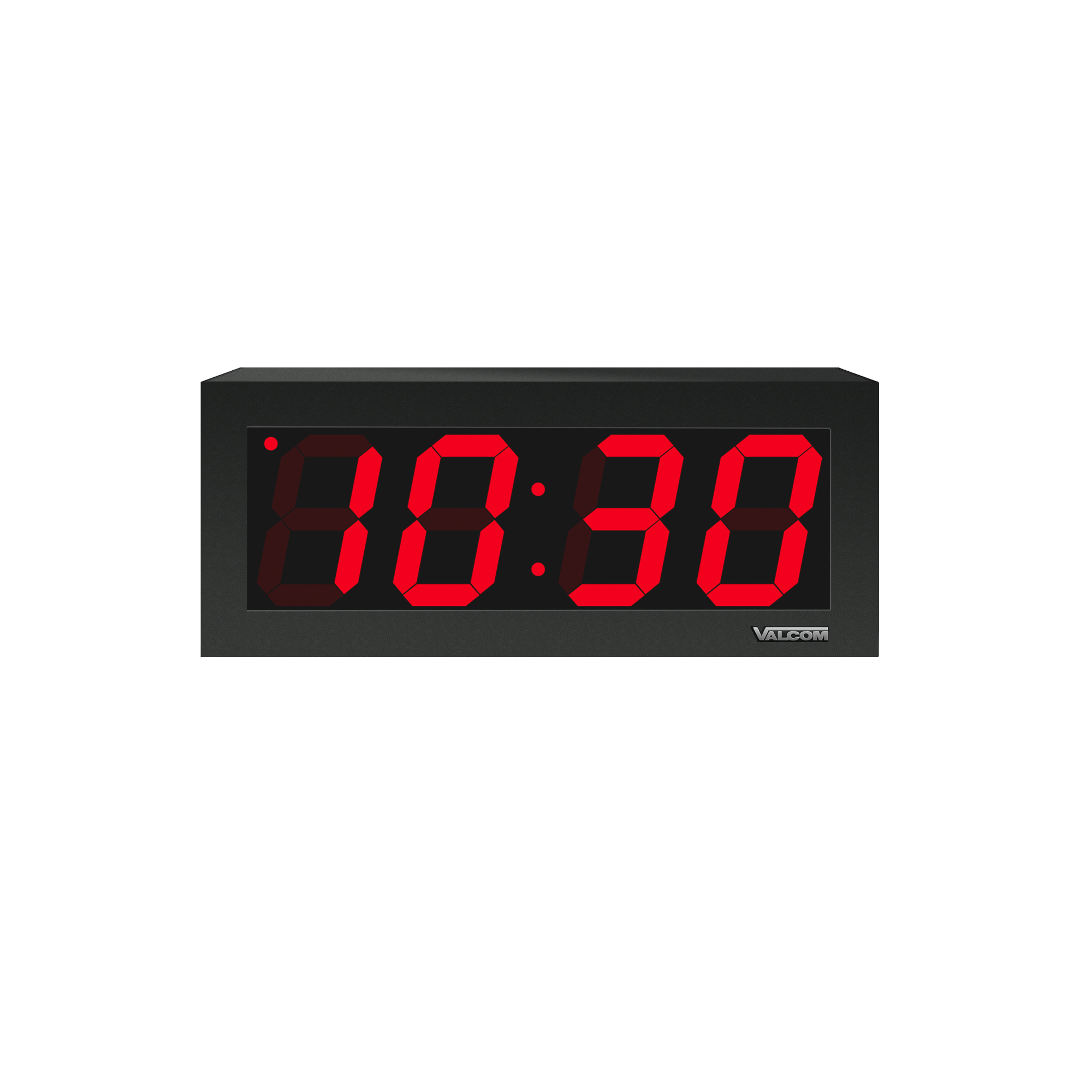VIP-D440A IP PoE Digital Clock, 4.0-Inch, 4-Digits, Black