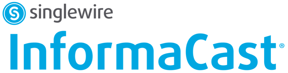 Singlewire InformaCast blue logo