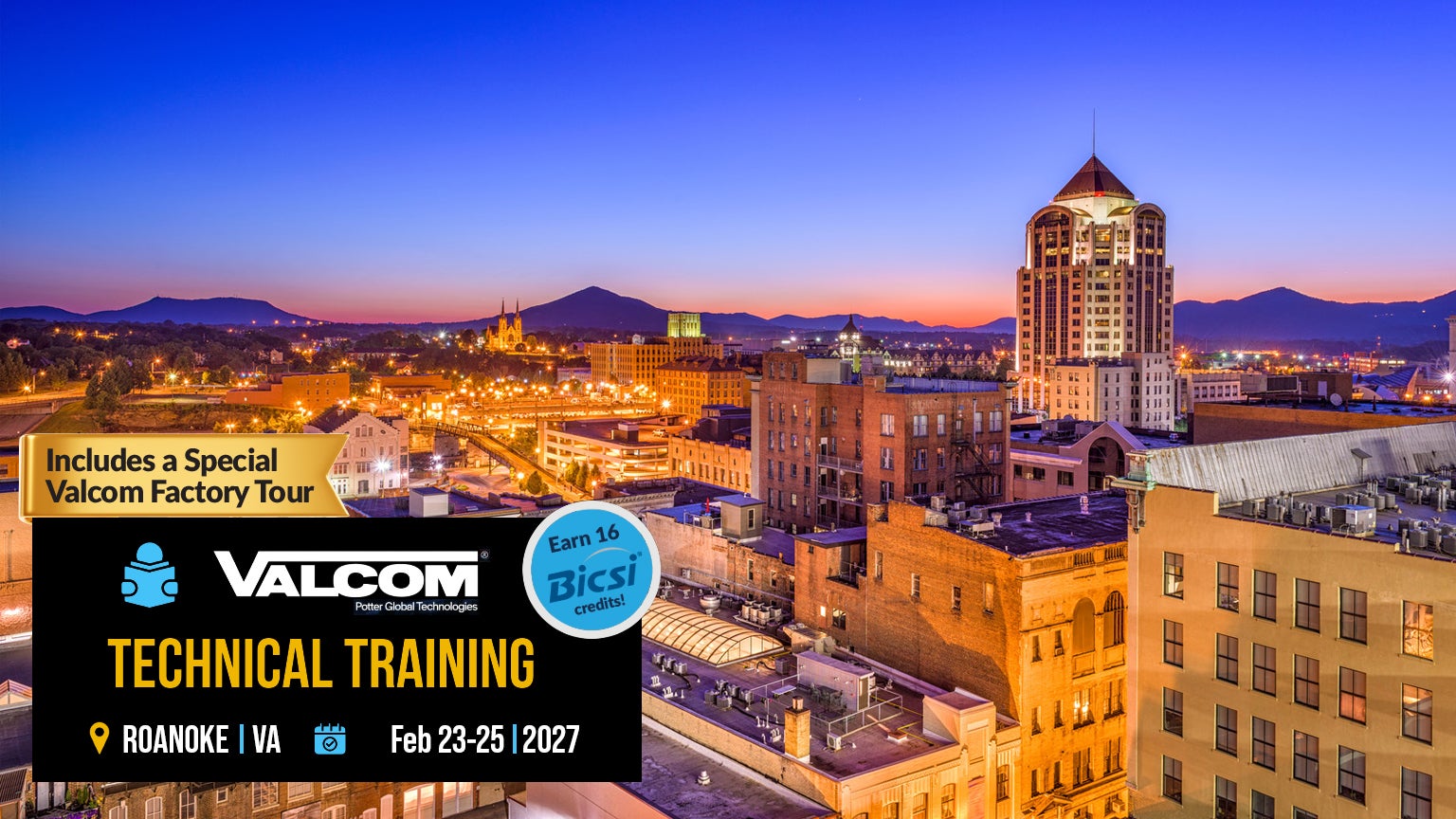 Training Roanoke VA Feb 2027