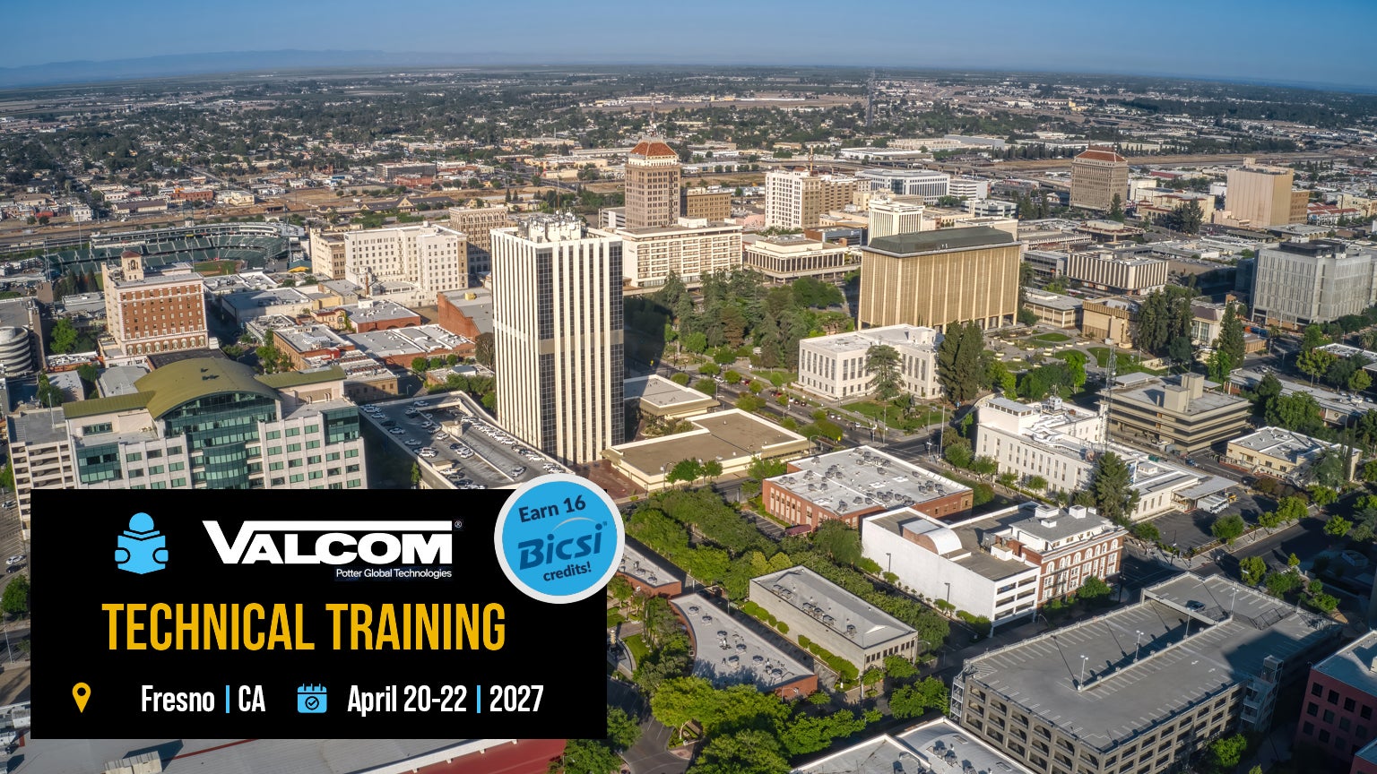 Technical Training - Fresno, California, April 20-22, 2027